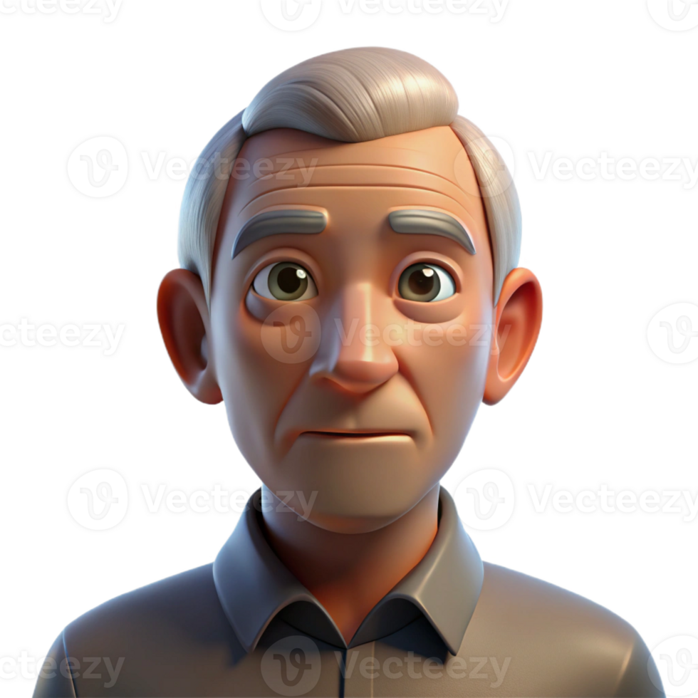 magnificent modern Portrait of an Elderly Man with Deep original png