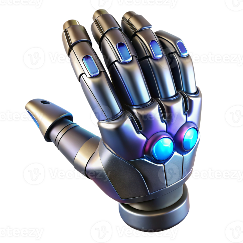 impressive contemporary A Bionic Hand Gripping a Futuristic Tool high resolution png