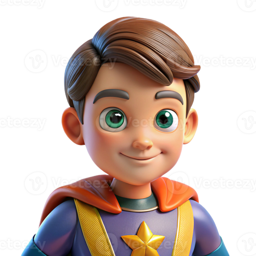 vibrant vintage Portrait of a Child Wearing a Colorful professional png