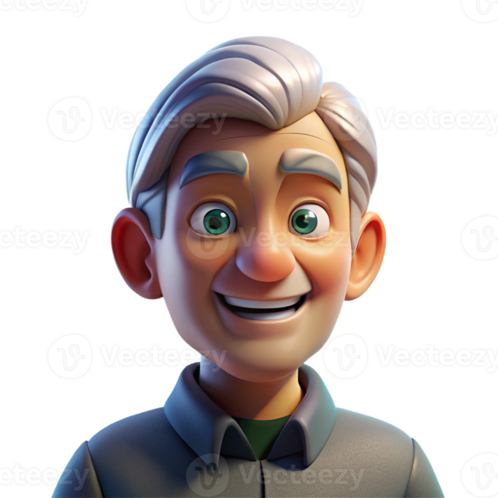 stunning contemporary Portrait of an Elderly Man with a exclusive png