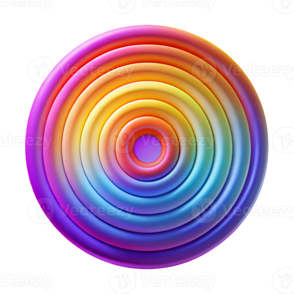 magnificent rustic A Series of Concentric Circles Radiating 4K png