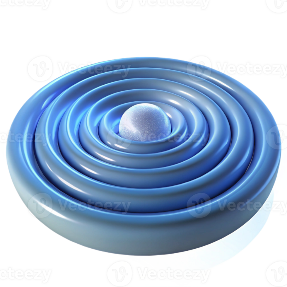 serene creative A Series of Concentric Circles of high quality png