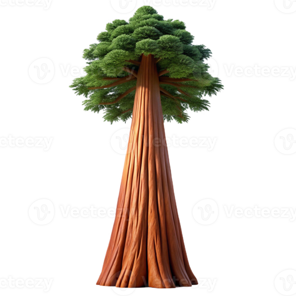 magnificent artistic A Giant Sequoia Tree Reaching Towards the exclusive png