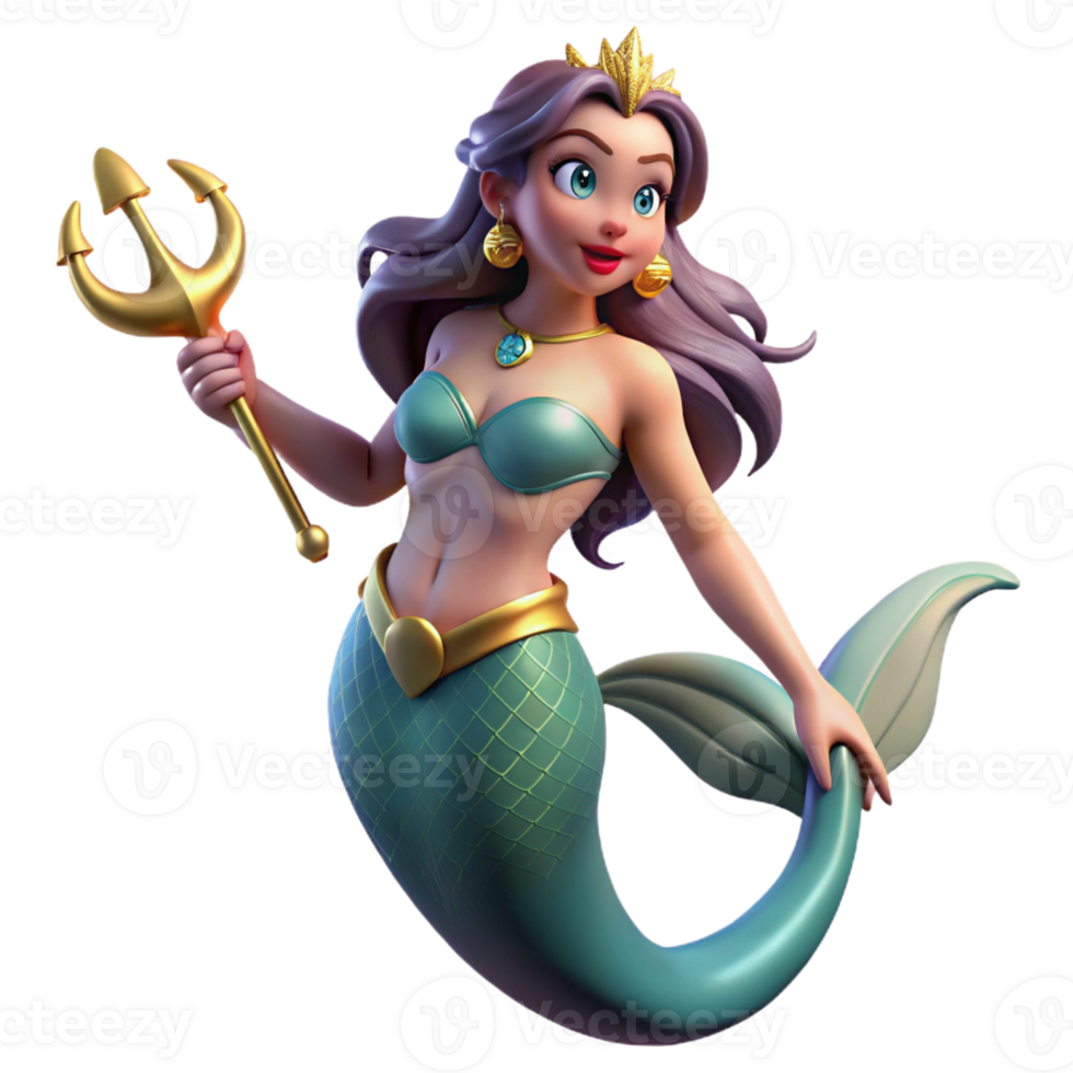 magnificent modern A Siren with a Captivating high resolution png