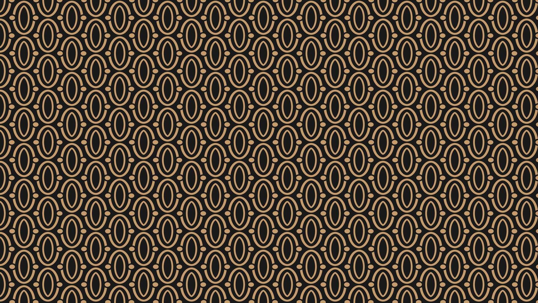Abstract Geometric Pattern with Repetitive Oval Shapes on Dark Background vector