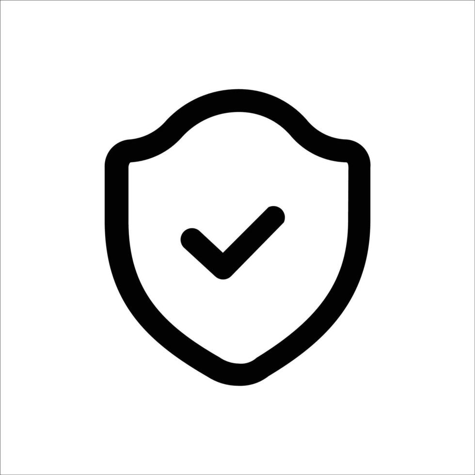 Security Protection Check Icon vector
