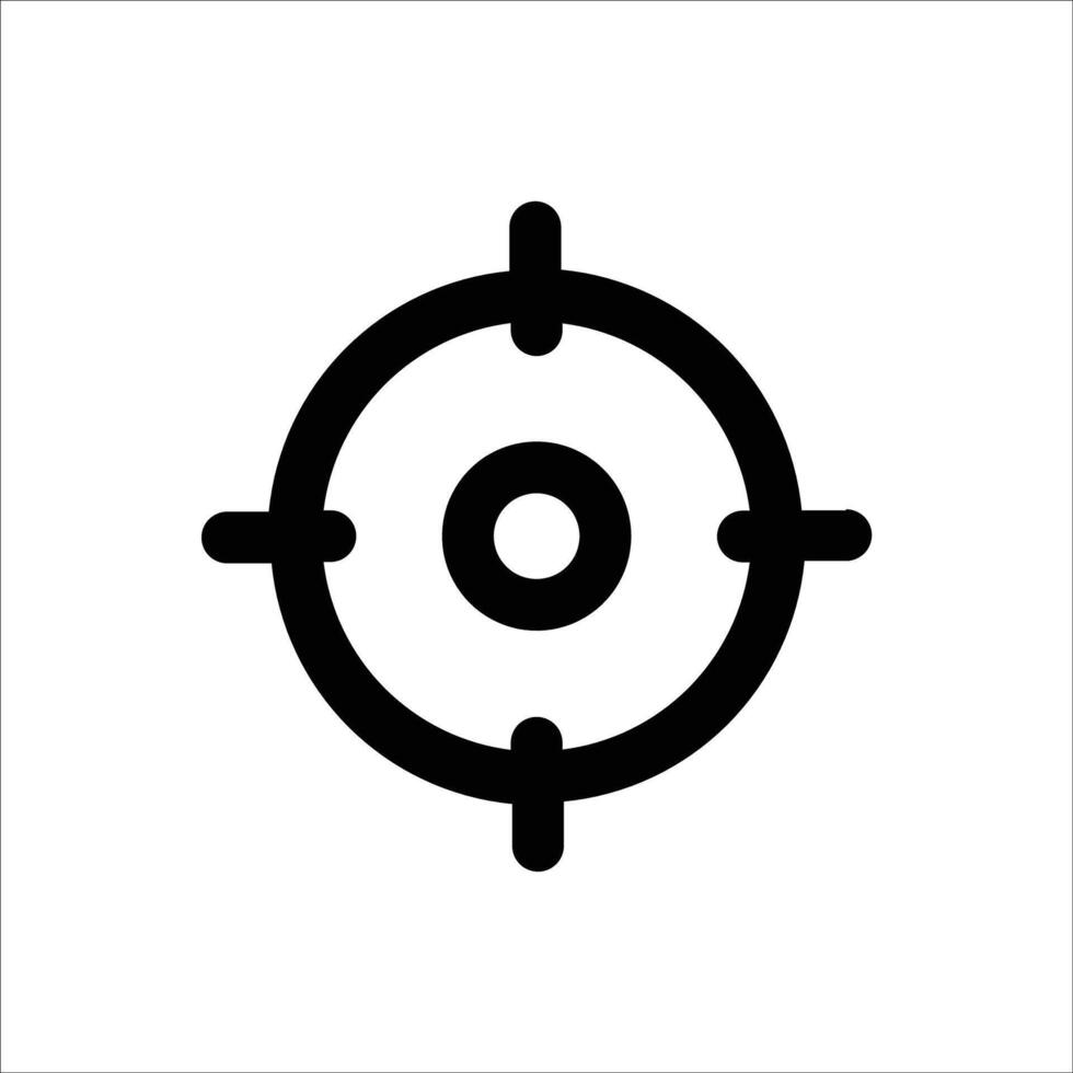 Target Aim Icon vector