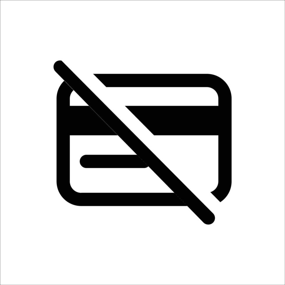 no credit card payment vector