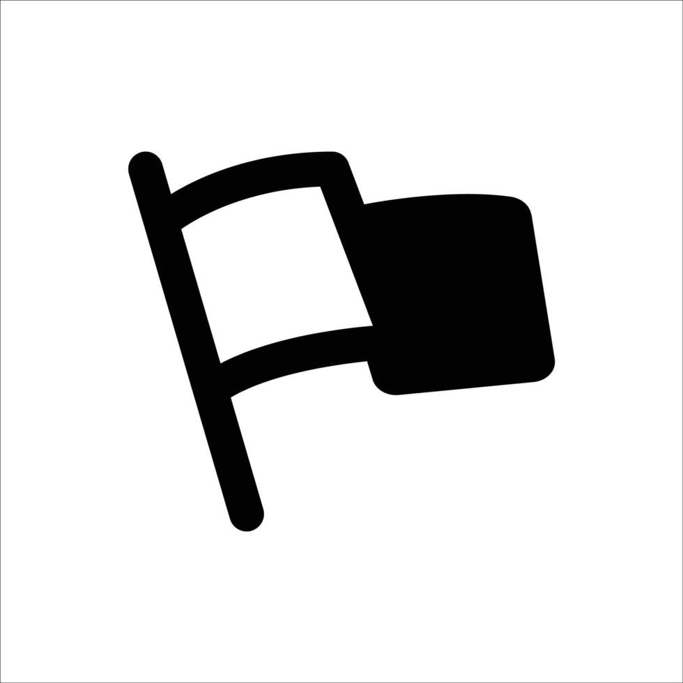Flag symbol icon vector