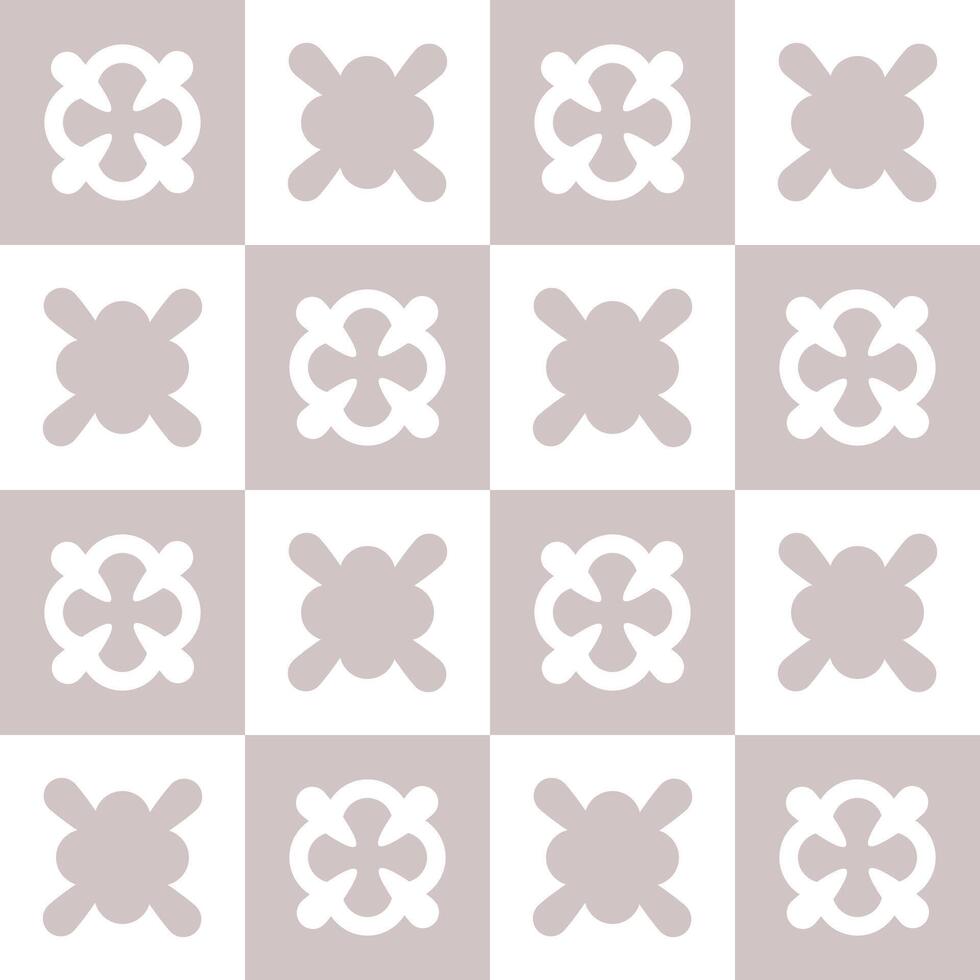 A subtle and elegant dot floral pattern, perfect for contemporary design and soft decor. vector