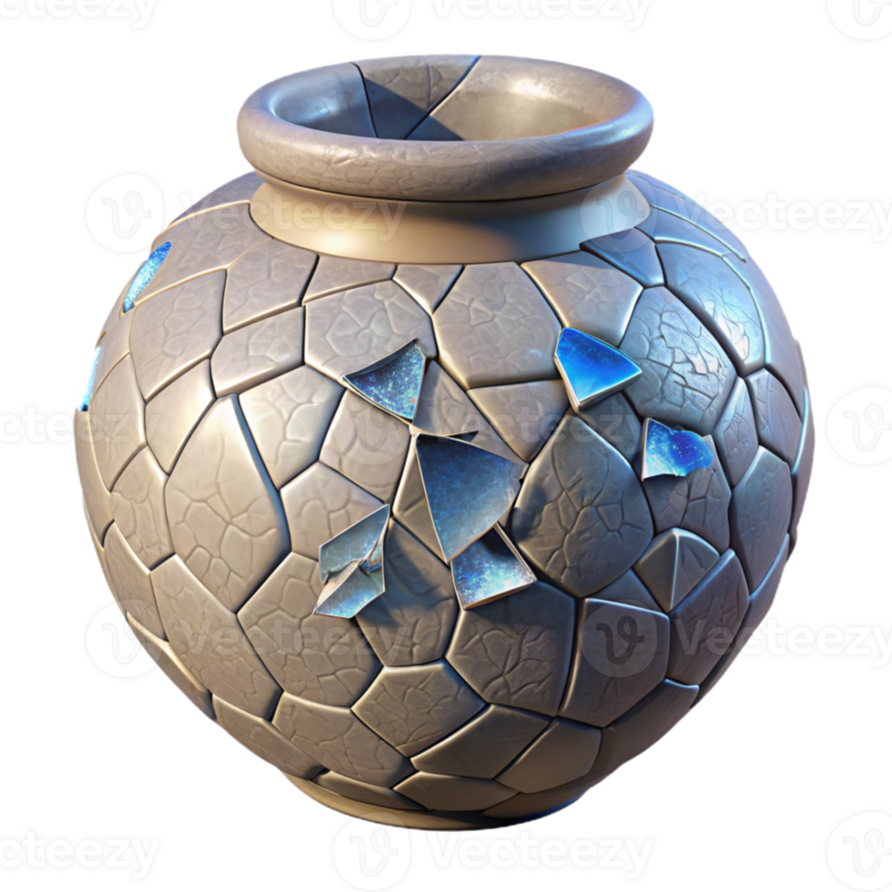 dramatic classic Cracked Ceramic Texture Isolated for Pottery Designs authentic png