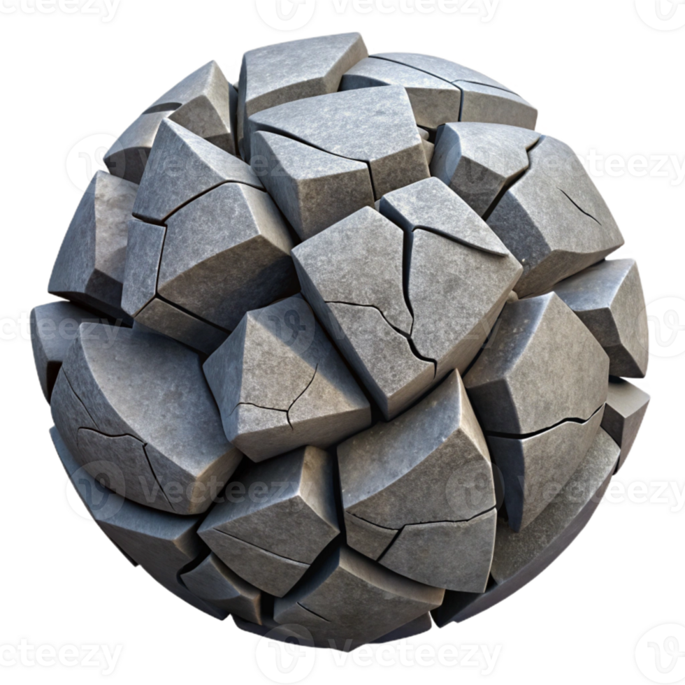 vibrant traditional Cracked Concrete Texture Gray Isolated for Construction Graphics original png