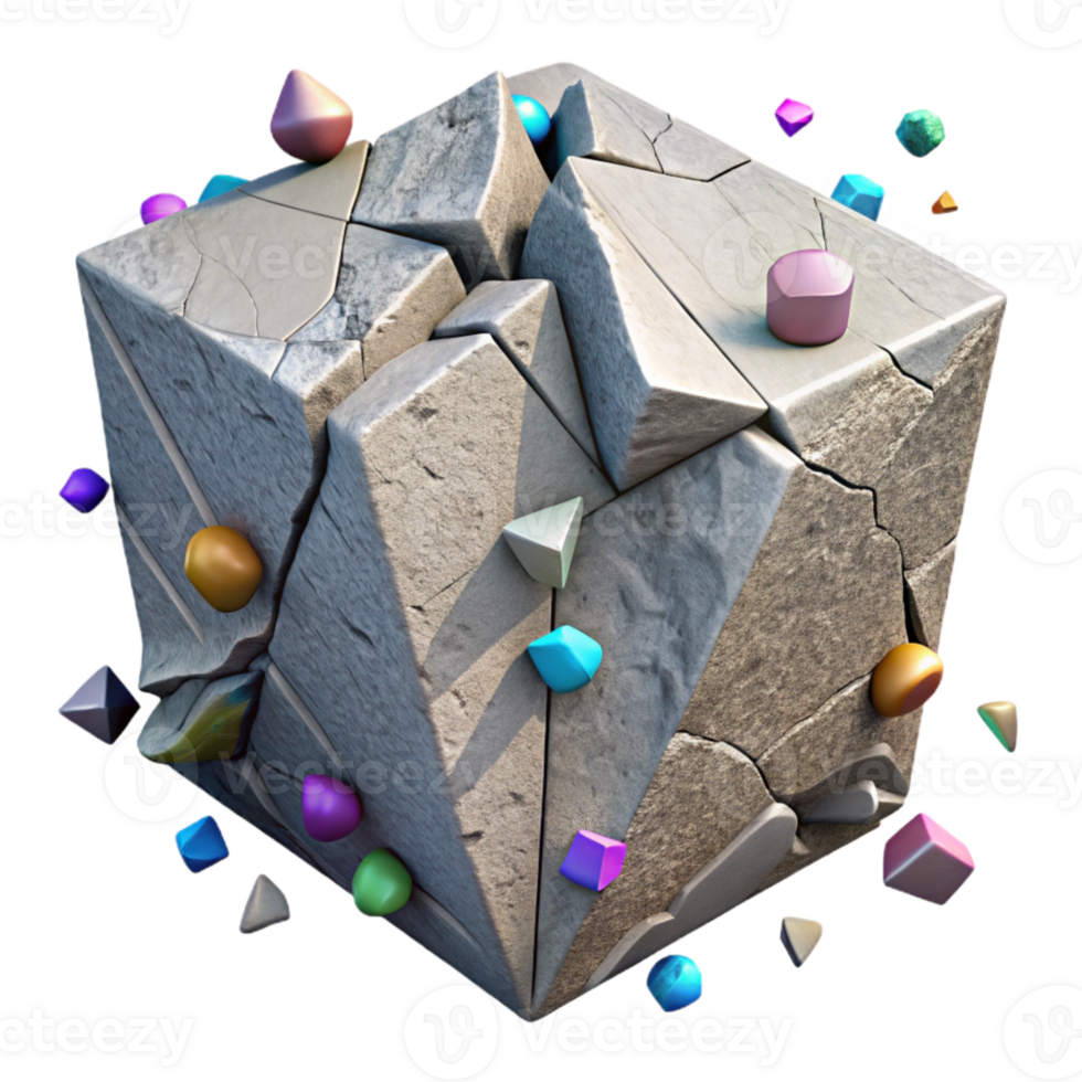stunning classic Cracked Concrete Texture Transparent Background for Architectural Projects high quality png