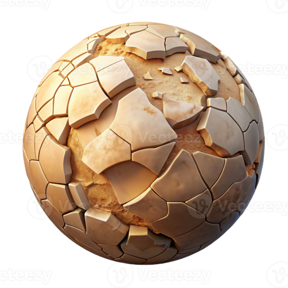 magnificent abstract Cracked Earth Texture Parched Transparent for Environmental Awareness png