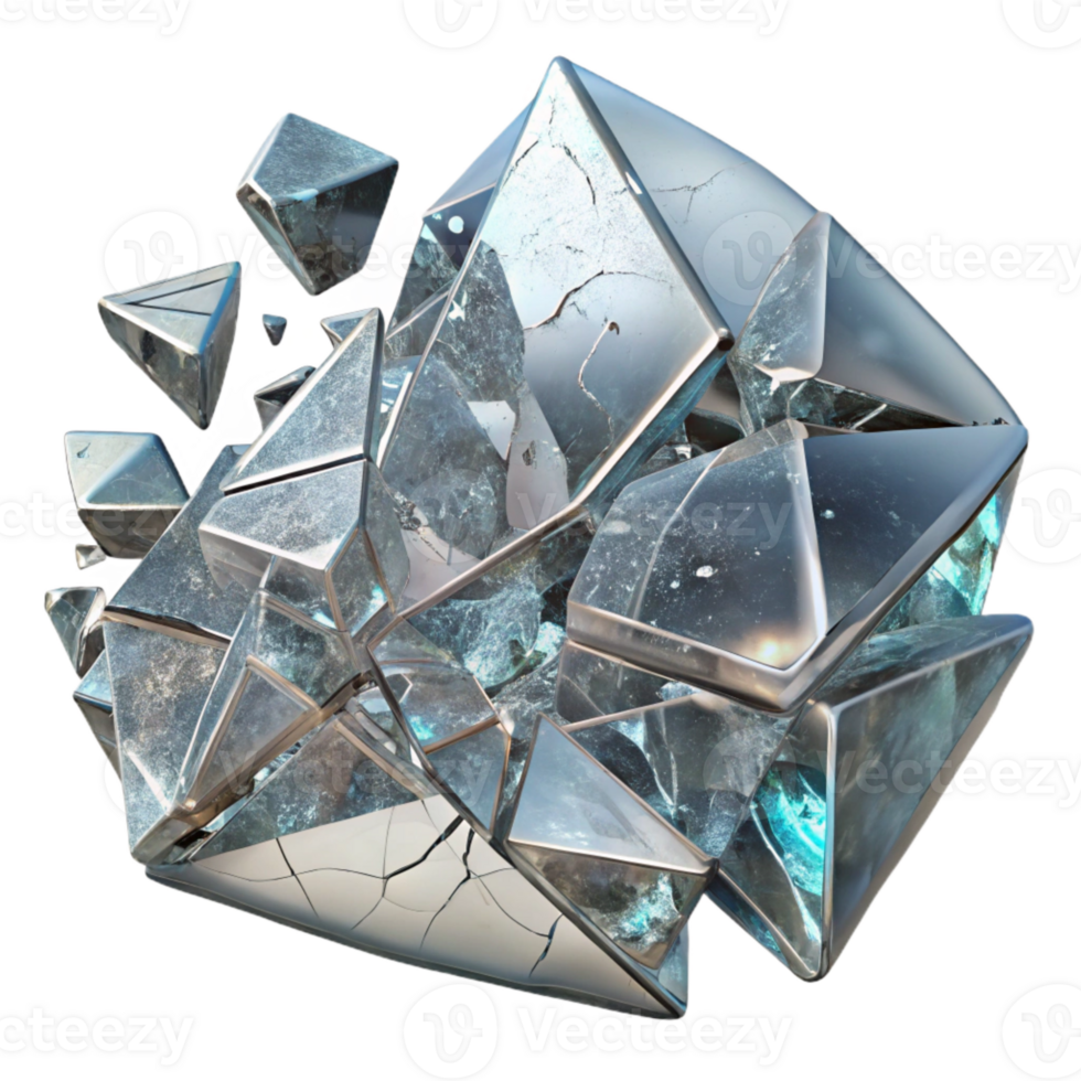 elegant modern Cracked Glass Texture Overlay Isolated for Broken Effects genuine png