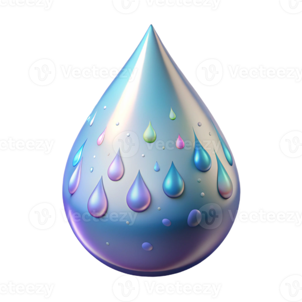 extraordinary traditional Drop Shape Water Isolated for Liquid Graphics detailed png