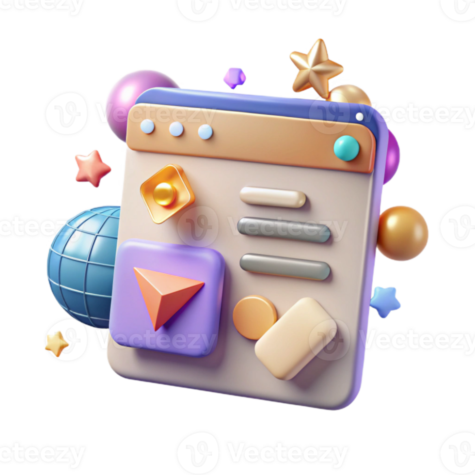 stunning modern Dropdown Menu Navigation Element Transparent for Web Development high resolution png