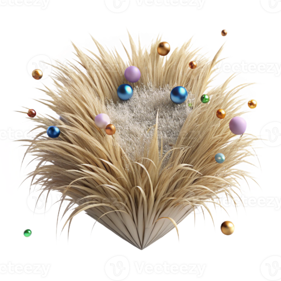 impressive traditional Dry Grass Texture Transparent Background for Arid Landscapes premium png