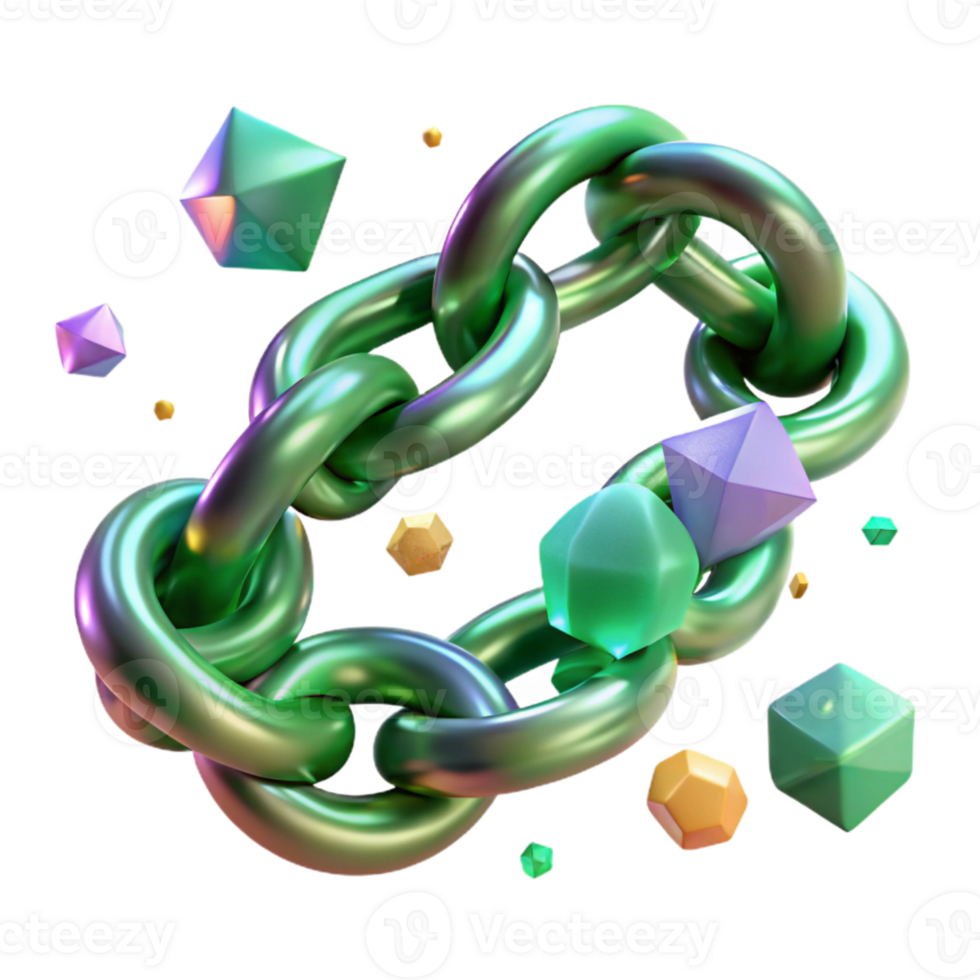 impressive abstract Emerald Bracelet Chain Design Transparent for Delicate Style original png
