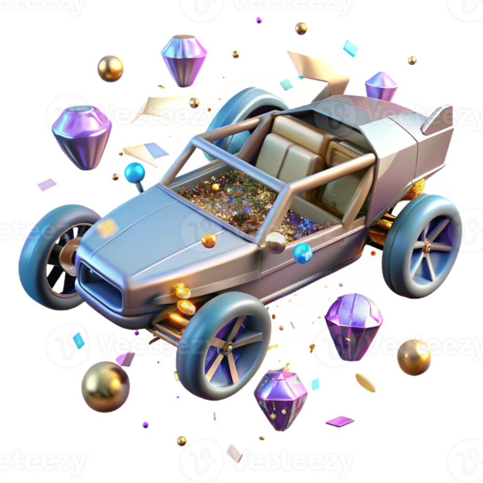 extraordinary traditional Flying Car Chassis Cutout for Engineering Projects detailed png