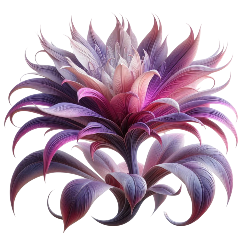 Fantasy Flower with Purple Petals png