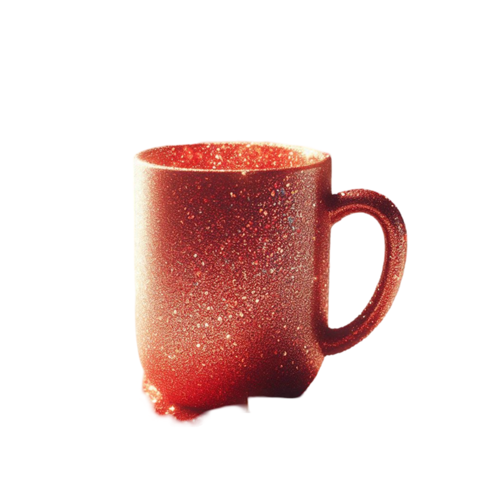 Minimalist Red Coffee Mug for Everyday Use png