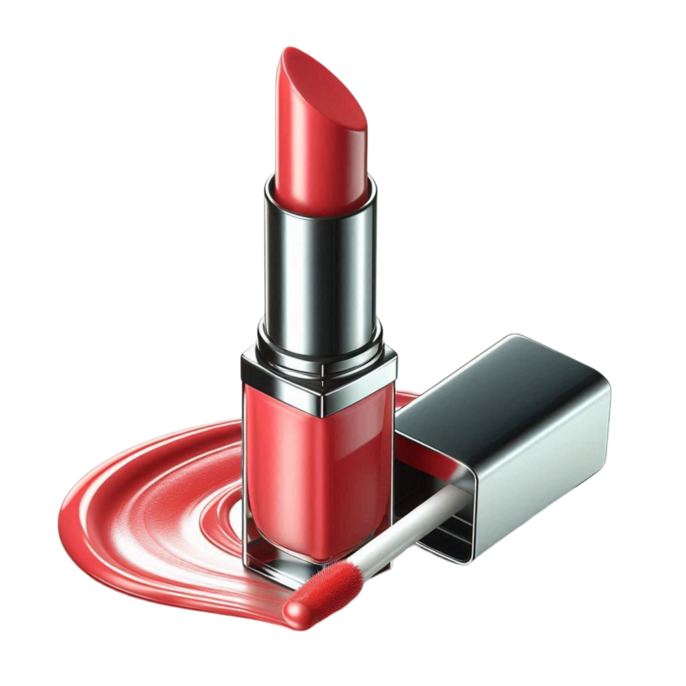 Exploding Lipstick with Shattered Pieces png