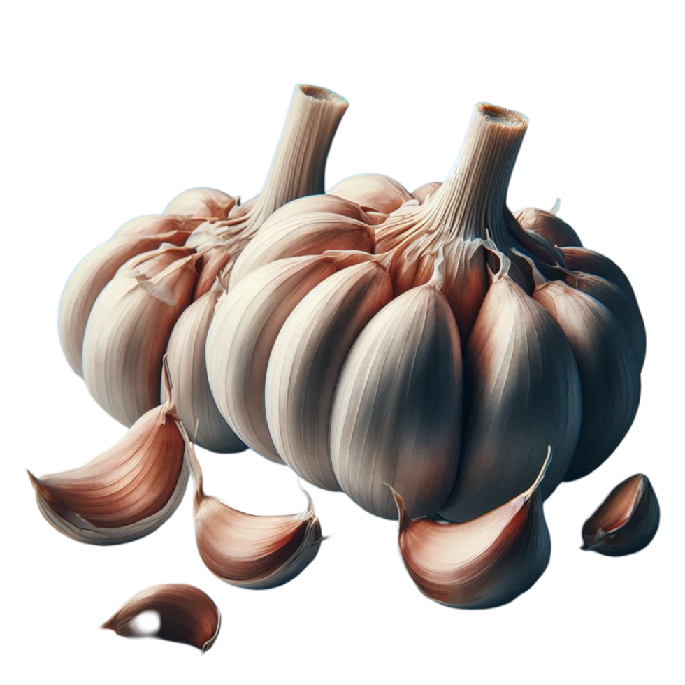Fresh Garlic Bulbs for Cooking png