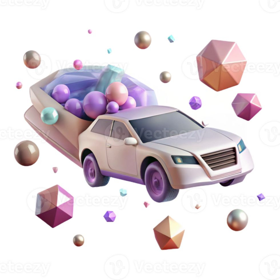 beautiful modern Flying Car s for Web and Print Design png