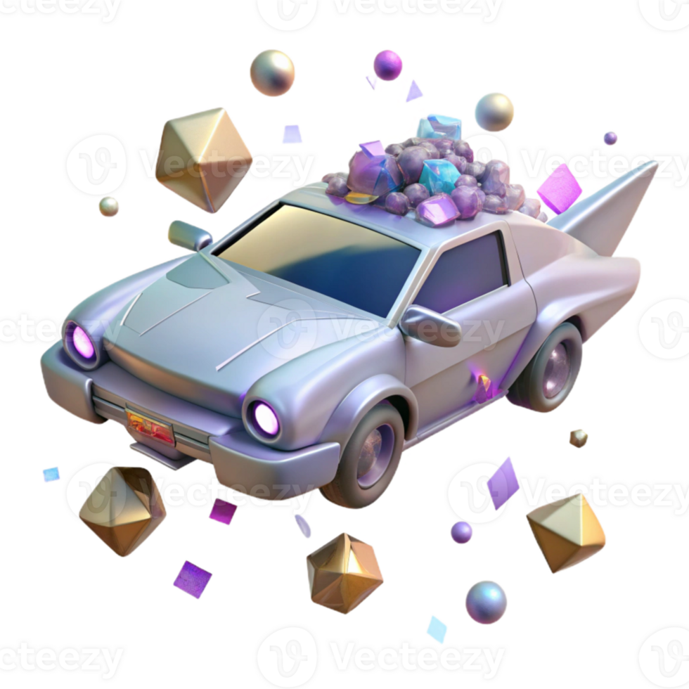 wonderful classic Flying Car Vectors for Scalable Graphics original png