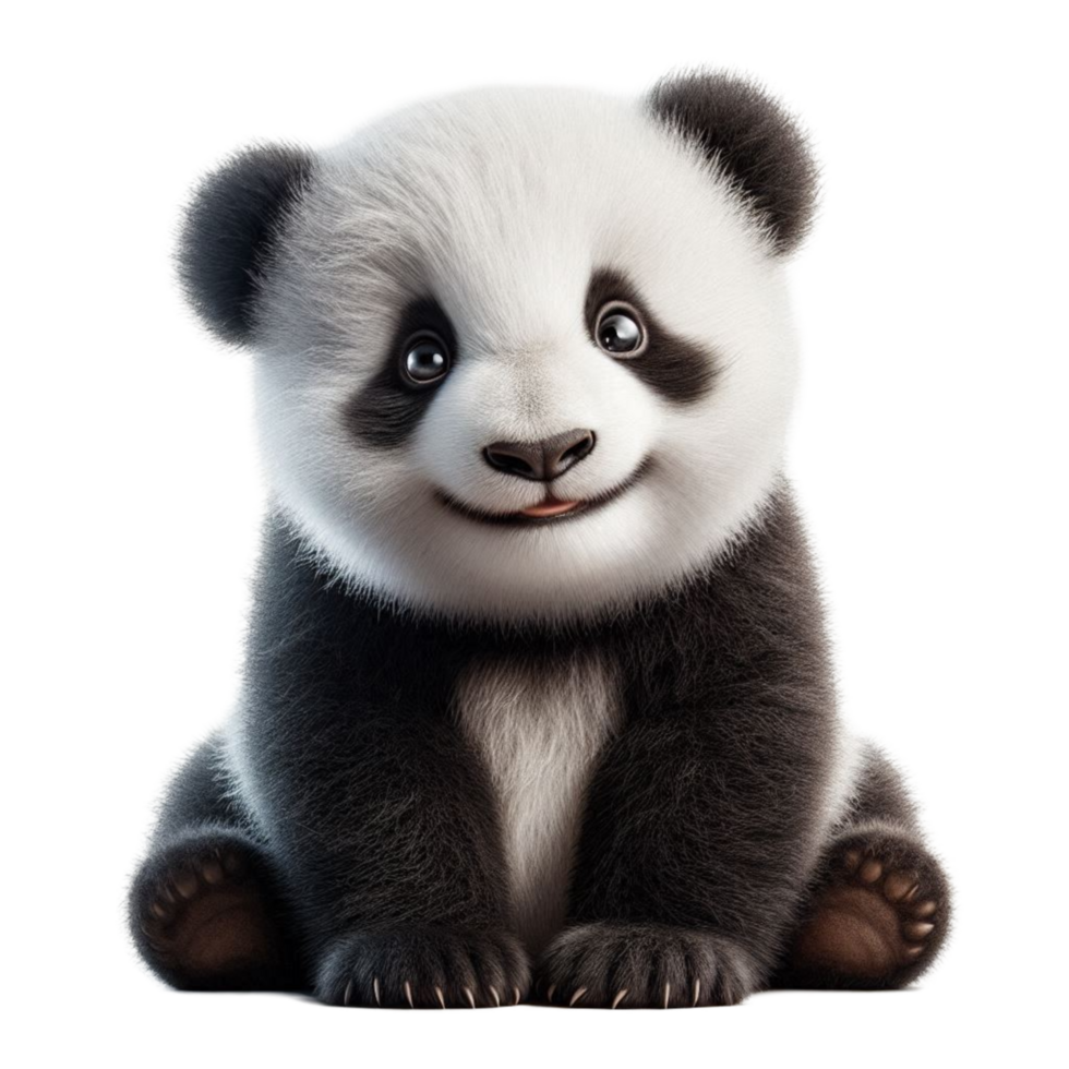 Cute Baby Panda png