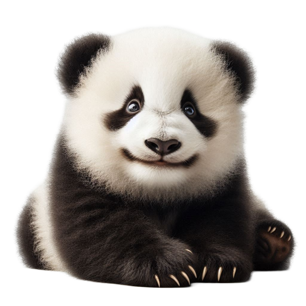 Peaceful Panda Bear png