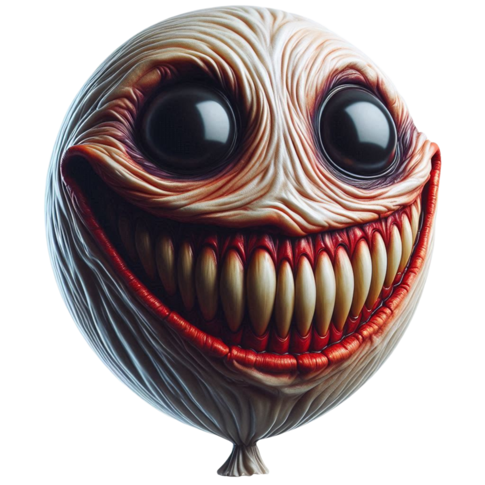 Scary Toothy Monster Face png