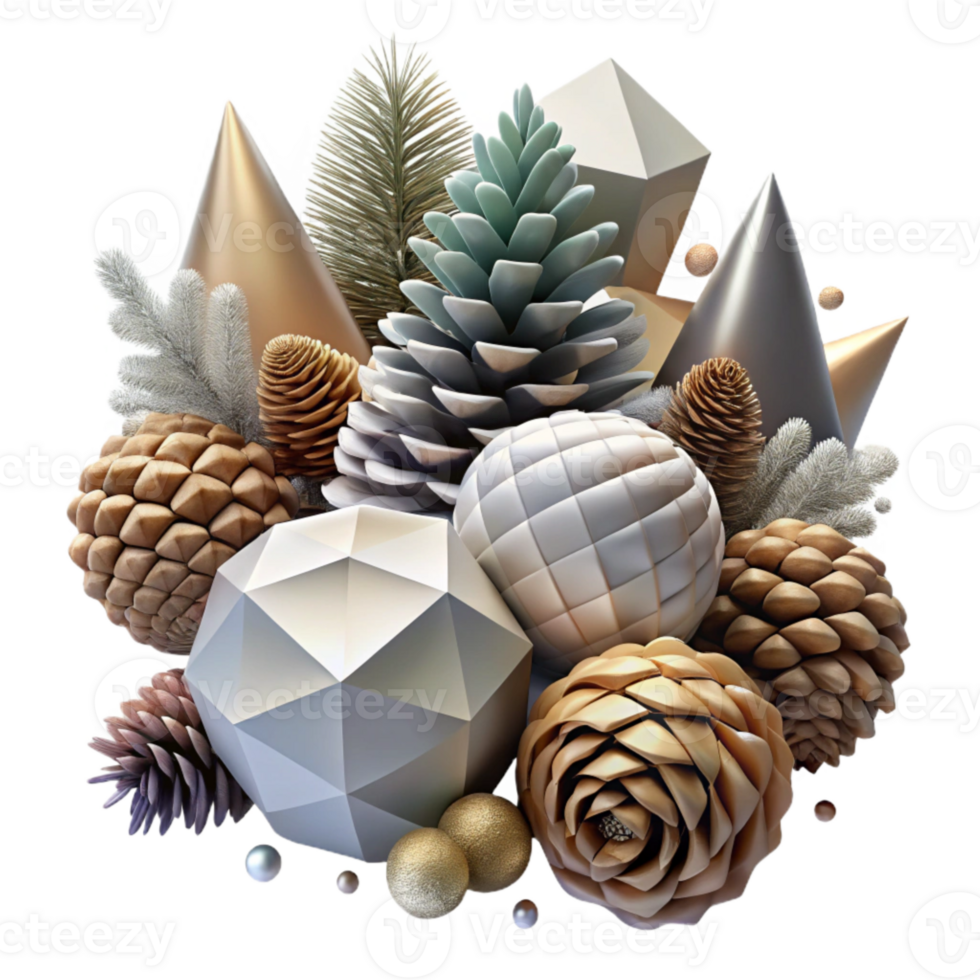 wonderful creative Forest Pine Cones Transparent for Nature Projects png