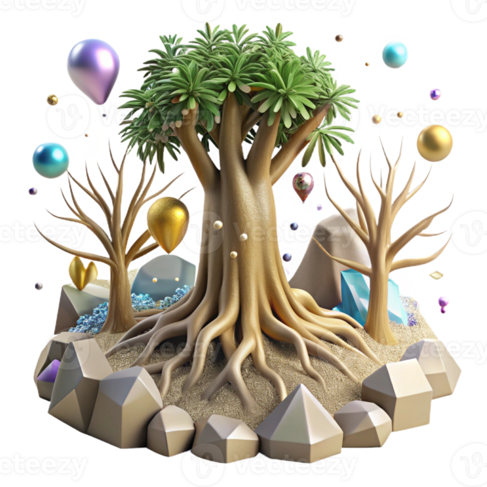 impressive contemporary Forest Tree Roots Ground Transparent for Realistic Design high quality png