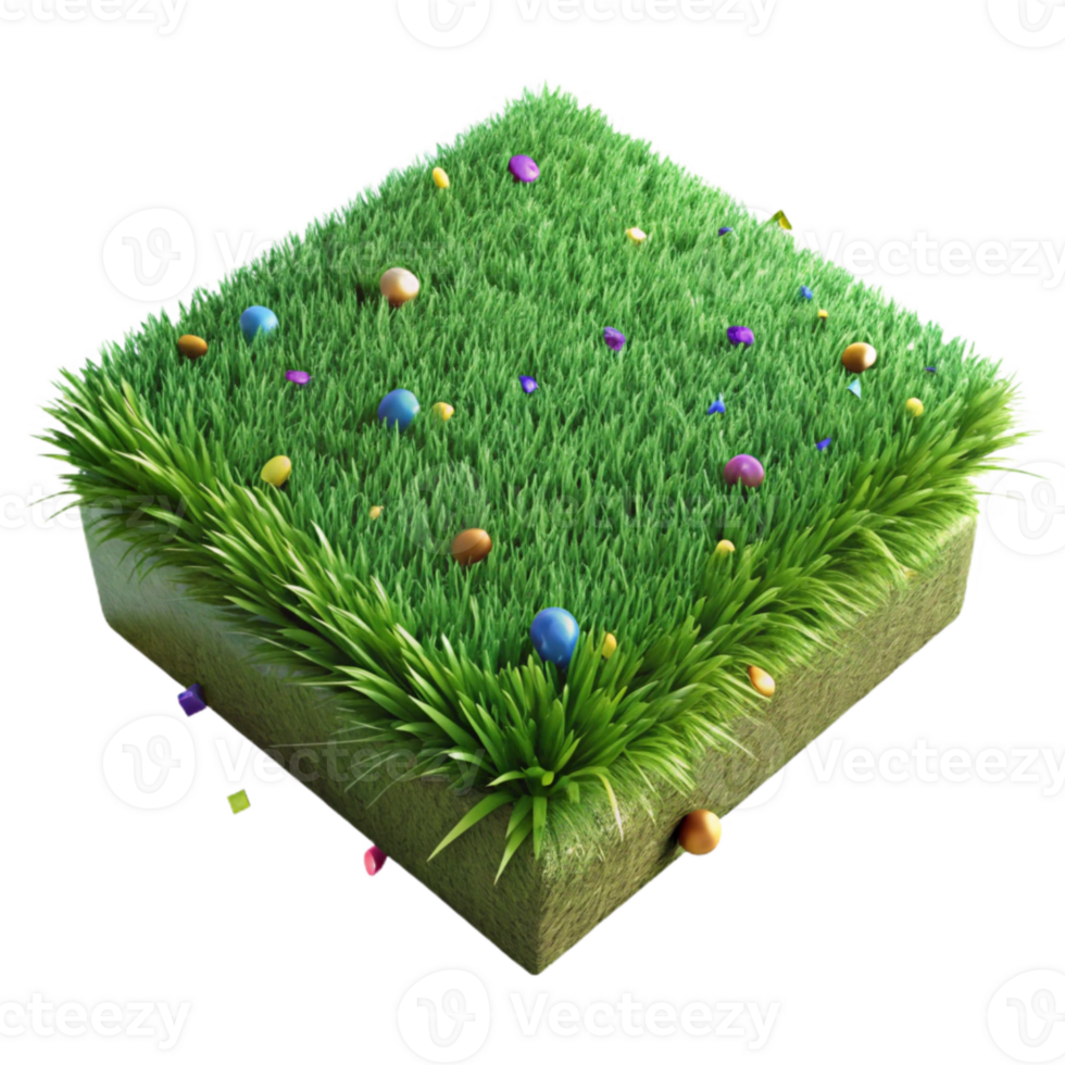 dramatic abstract Grass Texture Seamless Tile Isolated for Game Development high resolution png