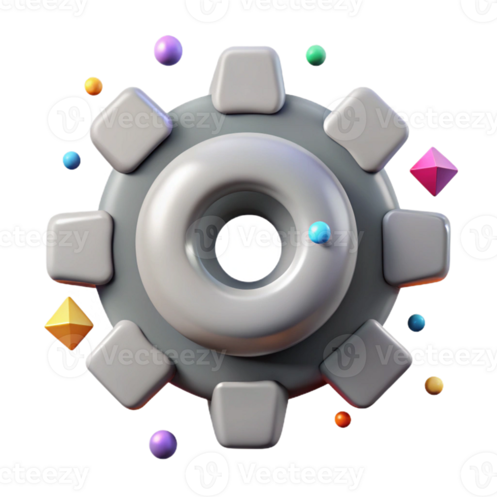 stunning traditional Gray Settings Icon Transparent for User Interface authentic png