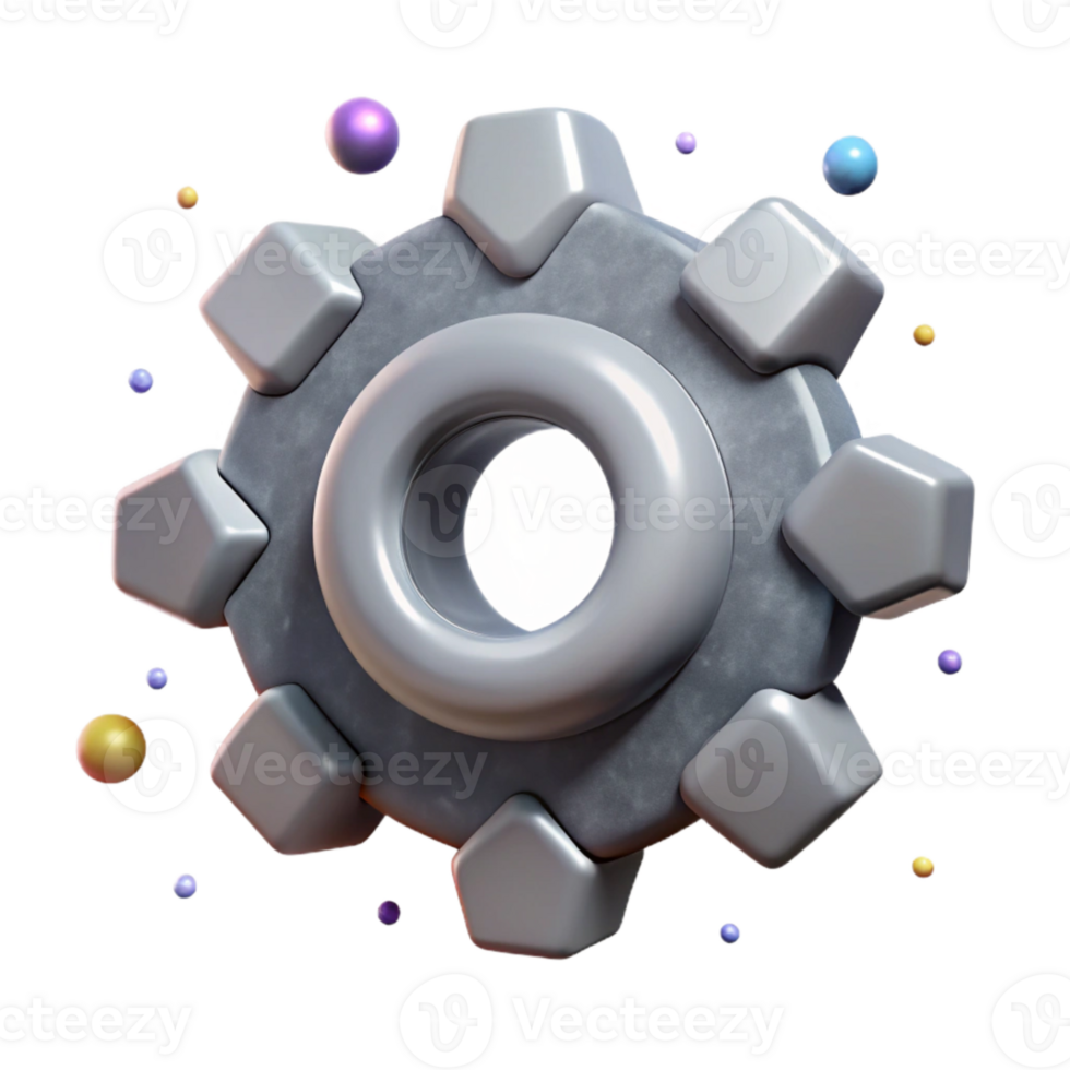 extraordinary creative Gray Settings Icon Transparent for User Interface high quality png