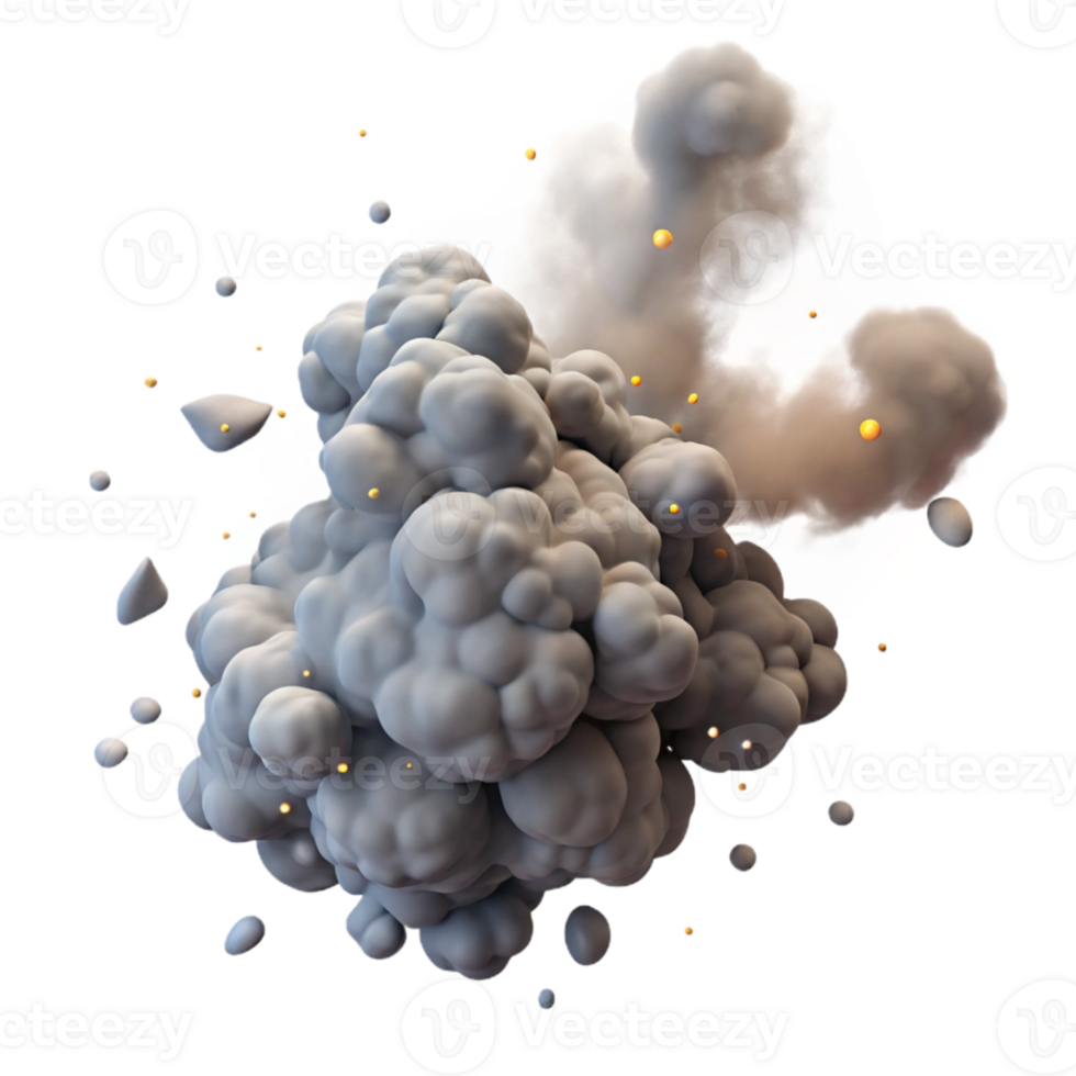 vibrant traditional Gray Smoke Trail Isolated for Motion Graphics authentic png