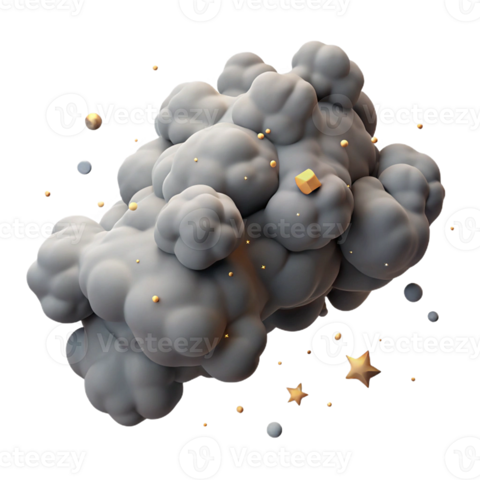 stunning rustic Gray Smoke Trail Isolated for Motion Graphics png