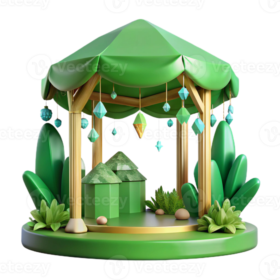 magnificent abstract Green Canopy Nature Background Cutout high quality png