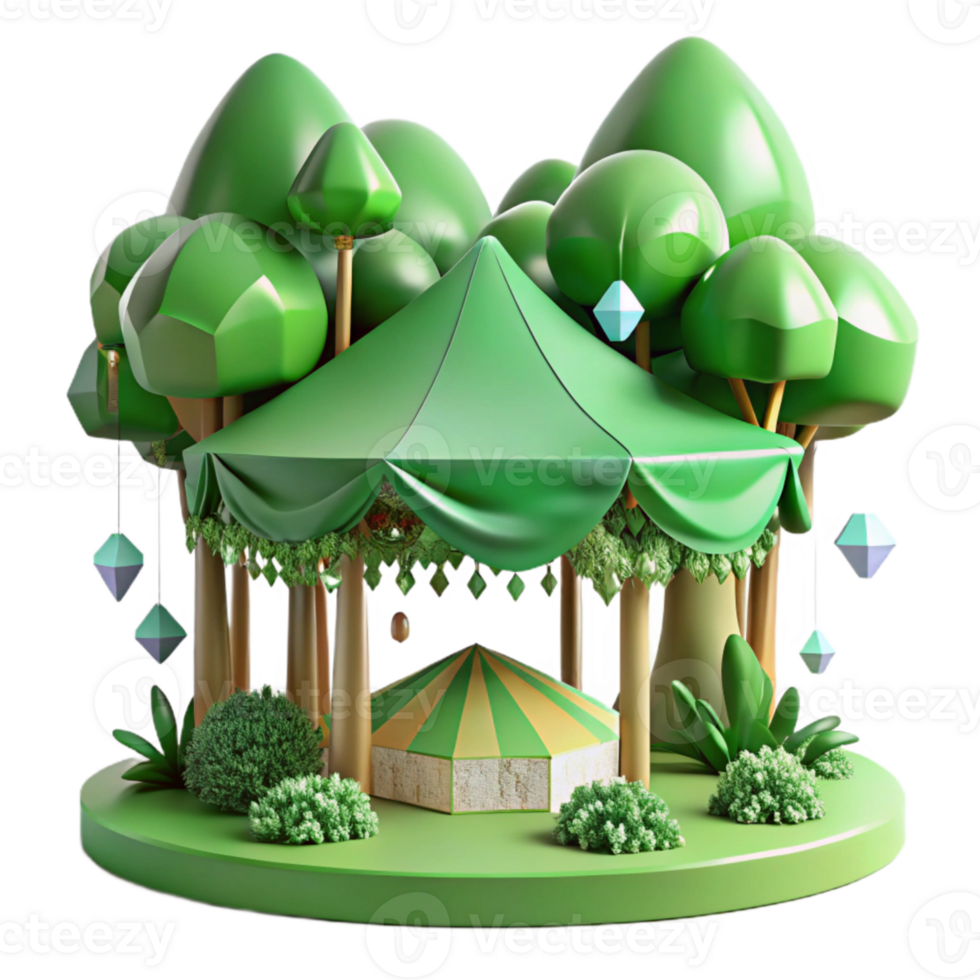 magnificent minimalist Green Canopy Nature Wallpaper Cutout high quality png