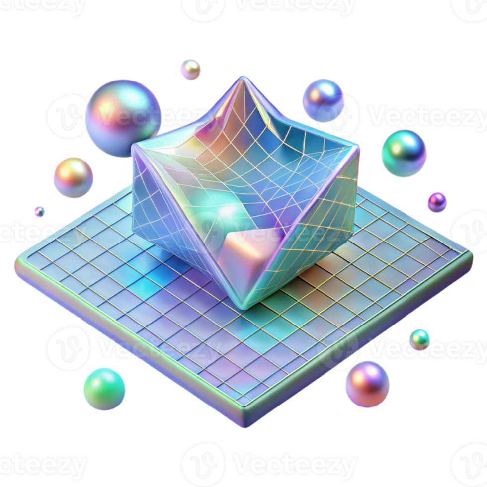 impressive rustic Holographic Projection Grid Cutout with 3d Data for Tech Visualization genuine png