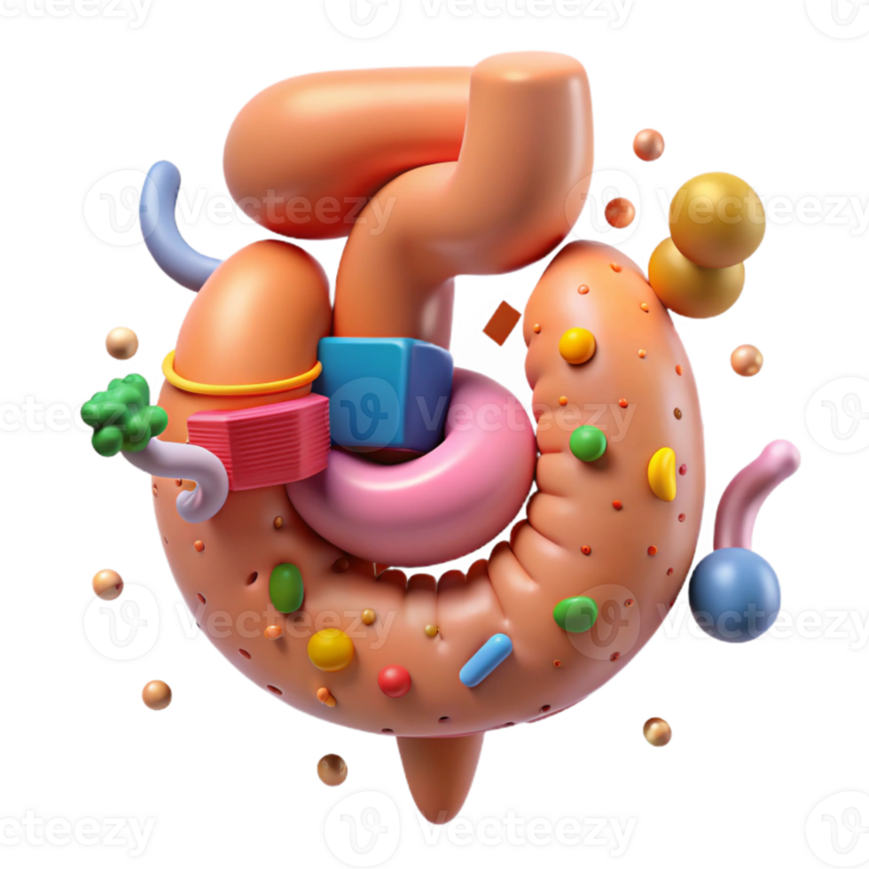 beautiful creative Human Digestive System Illustration Transparent for Health professional png
