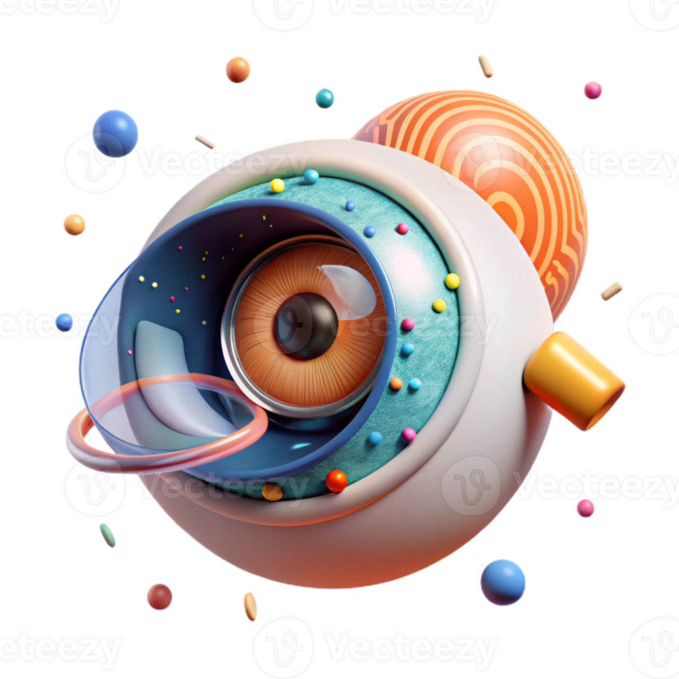 impressive contemporary Human Eye Structure Diagram Transparent for Ophthalmology Information original png