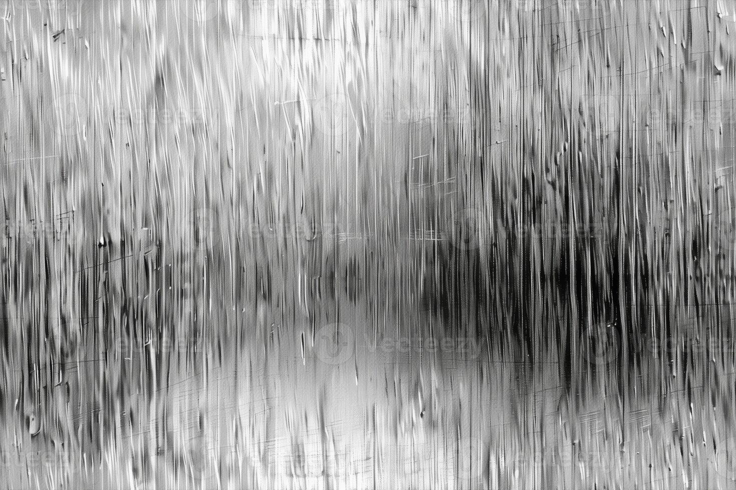 An abstract image of a forest with trees and water photo