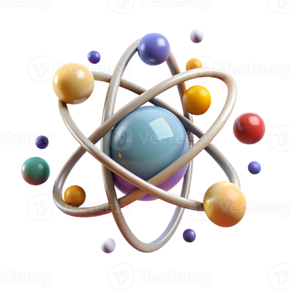 wonderful modern Hydrogen Atom Simple Structure Cutout for Educational Resources high resolution png