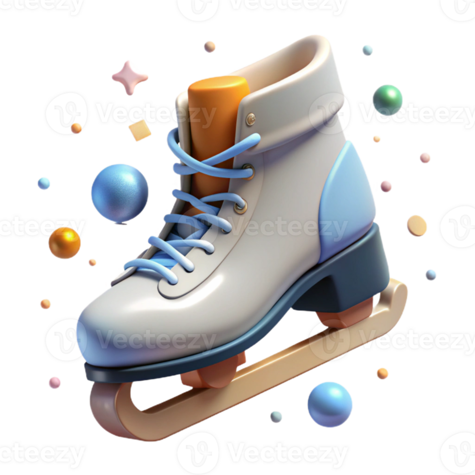 wonderful creative Ice Skate Icon Isolated for Skating Rink Graphics authentic png