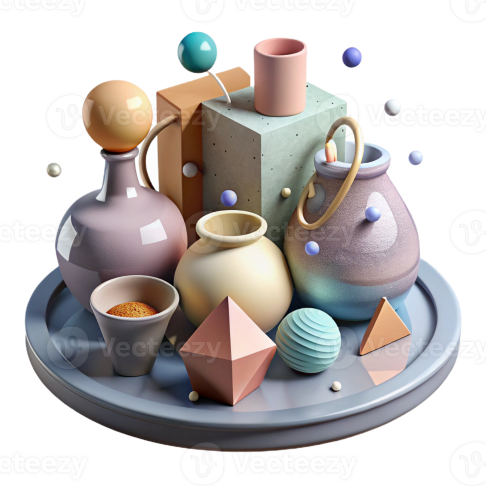 wonderful rustic Impressionist Still Life with Fruit Cutout detailed png