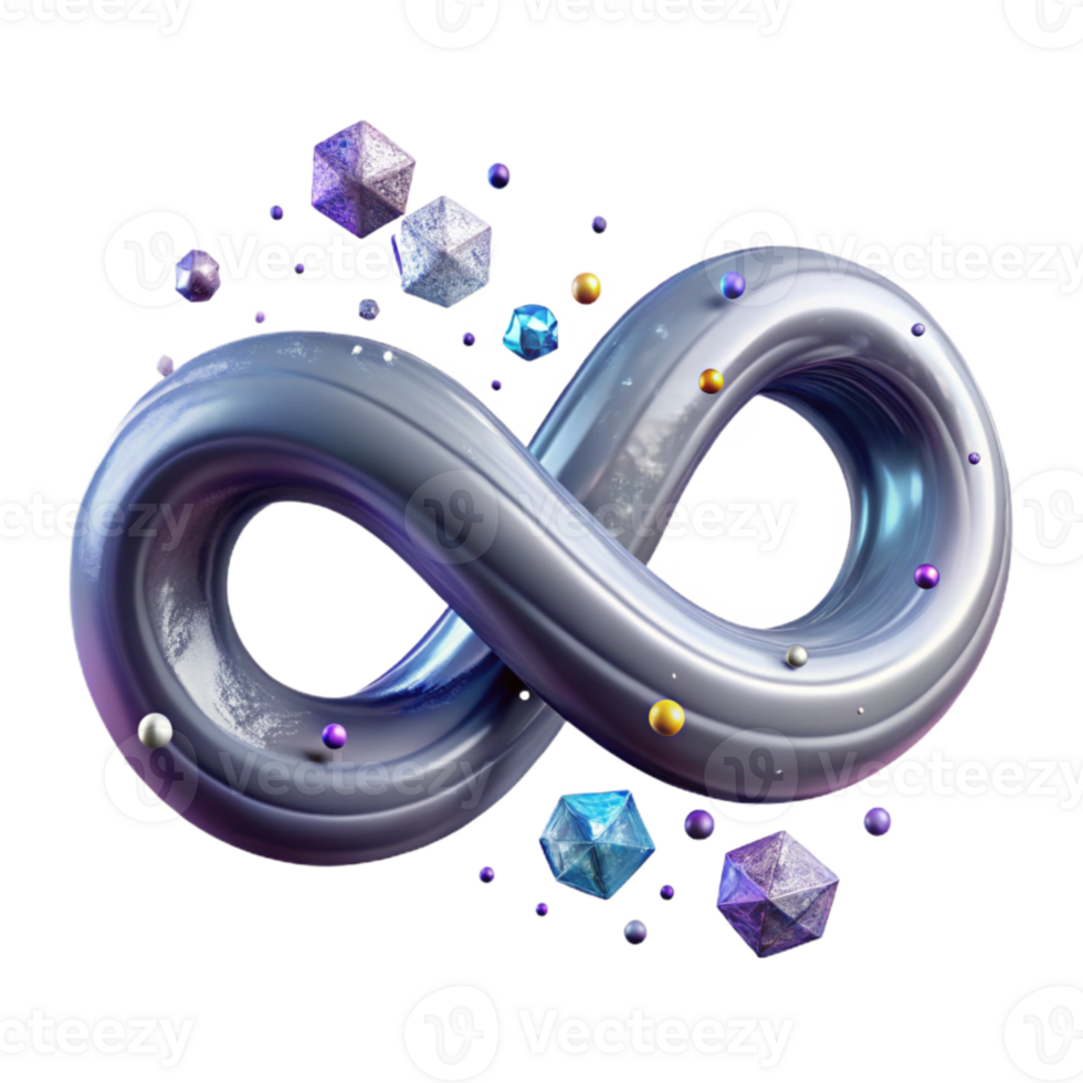 stunning modern Infinity Symbol Cutout for Science Projects authentic png